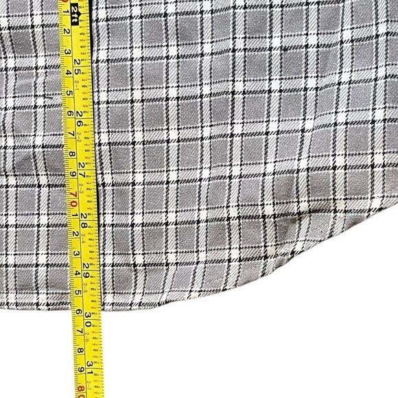 Craghoppers Men's Kiwi LS Check Flannel Shirt Small Gray - Picture 9 of 10
